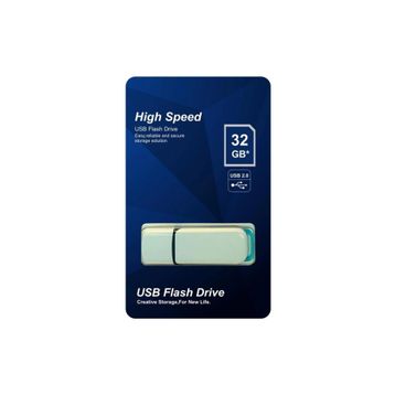 Elba 32 GB Beyaz-Mavi 2.0 Plastik USB Flash Bellek