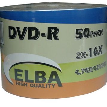 Elba DVD-R 4.7 GB 120 MİN 16X 50 Lİ Paket