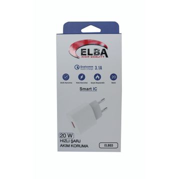 Elba ELB03-20USB 20W Beyaz USB Şarj Kafası