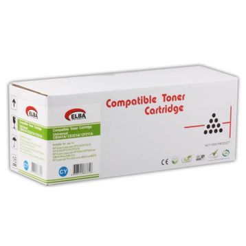 Elba HP CE321A Mavi Muadil Toner