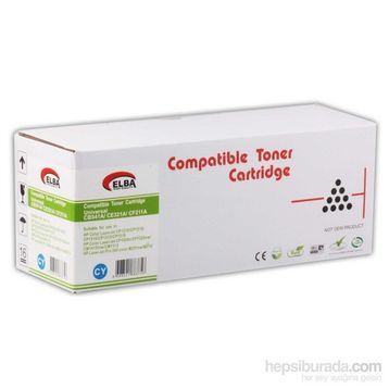 Elba HP CE321A Mavi Muadil Toner