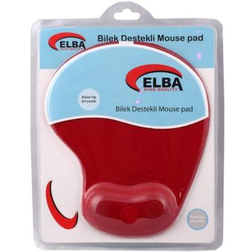 Elba K06152 Kırmızı Bileklikli Jel Mouse Pad