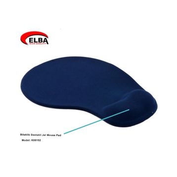 Elba K06152 Mavi Bileklikli Jel Mouse Pad