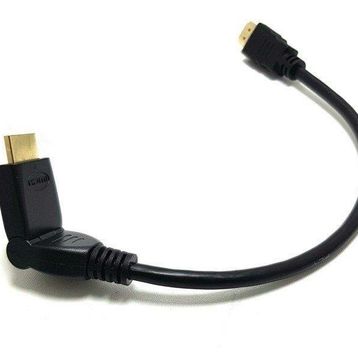 Electroon 30 cm 90 Derece Hareketli Fişli HDMI Kablo