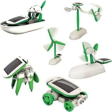 Electroon 6in1 Solar Kit Güneş Enerjili Robot Oluşturma Seti