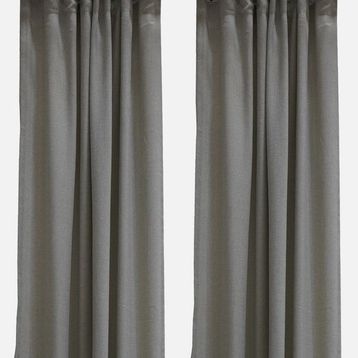 Elegance Eco Blackout Gri Fon Perde