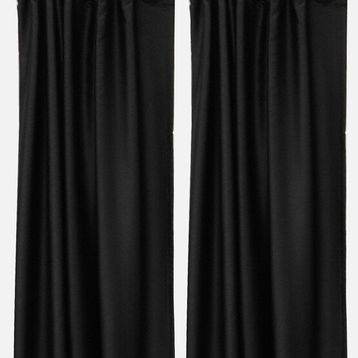 Elegance Eco Blackout Siyah Fon Perde
