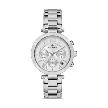 Elegangs El2448-1 Gri Kadın Kol Saati