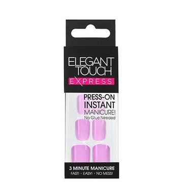 Elegant Touch Express Polished Dusky Lilac Takma Tırnak