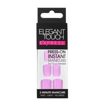 Elegant Touch Express Polished Dusky Lilac Takma Tırnak