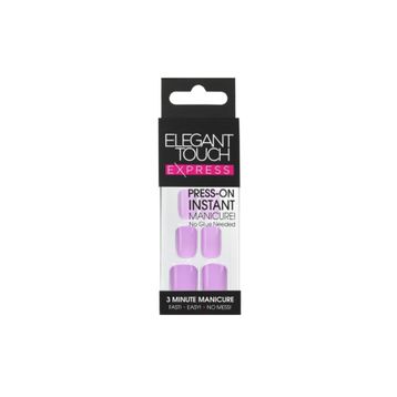 Elegant Touch Express Polished Dusky Lilac Takma Tırnak