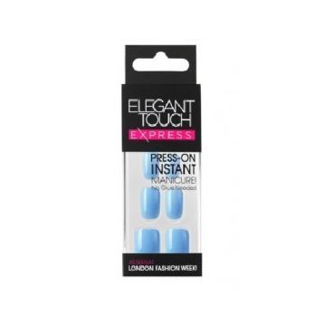 Elegant Touch Express Polished Pastel Blue Takma Tırnak