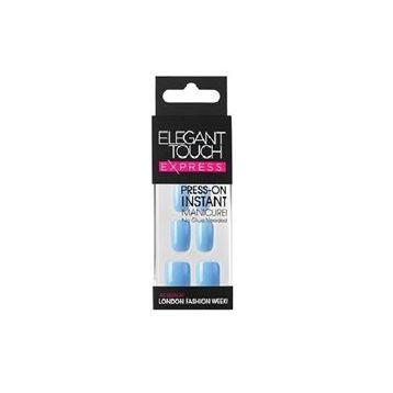Elegant Touch Express Polished Pastel Blue Takma Tırnak