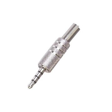 Elektromer 3.5 mm Stereo 3 Boğumlu Metal Discman Jack Fiş