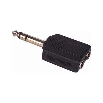Elektromer 6.3 mm Stereo Erkek 6.3 mm Stereo Dişix2 Çevirici Jack