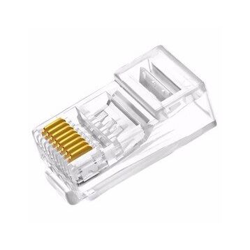 Elektromer EZ RJ45 Cat5-Cat6 8P-8C 100 Adet Açık Uçlu Soket