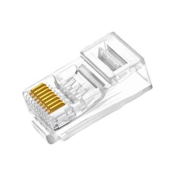 Elektromer EZ RJ45 Cat5-Cat6 8P-8C 100 Adet Açık Uçlu Soket