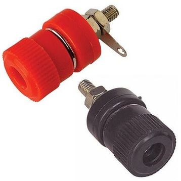 Elektromer IC-239 Born Klemens Siyah Kırmızı Fiş Şase