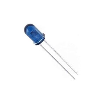 Elektromer Mavi 5 mm Mercekli Led