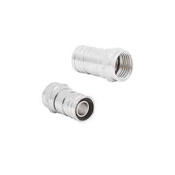 Elektromer Sıkmalı Rg6 Kısa Tip F Konnektör