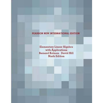 Elementary Linear Algebra With Applications