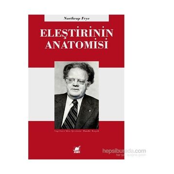 Eleştirinin Anatomisi - Northrop Frye