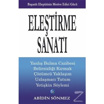 Eleştirme Sanatı - av abidin sonmez