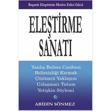 Eleştirme Sanatı - av abidin sonmez