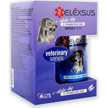 Elexsus 50 gr Köpekler İçin Vitamin D3 Kalsiyum ve Fosfor Tableti