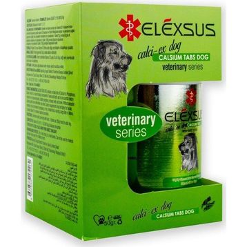 Elexsus 50 gr Köpekler İçin Vitamin D3 Kalsiyum ve Fosfor Tableti