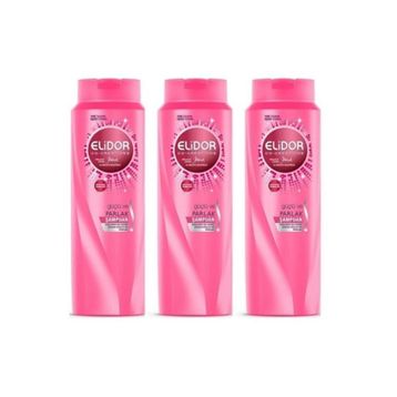 Elidor 3x185 ml Canlı ve Parlak Şampuan