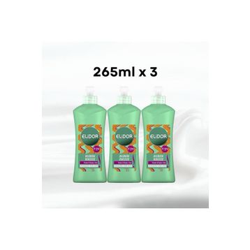 Elidor 7/24 Belirgin Bukleler 3x265 ml Şekillendirici Saç Bakım Kremi