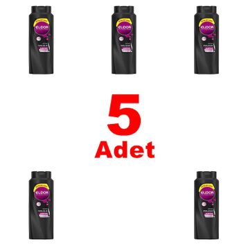 Elidor Esmer Parlaklık 5x650 ml Şampuan