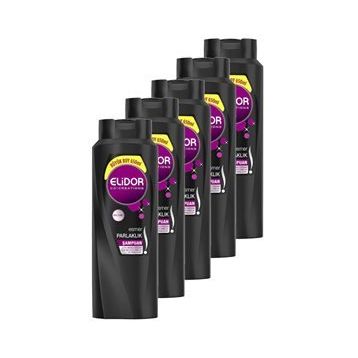Elidor Esmer Parlaklık 5x650 ml Şampuan