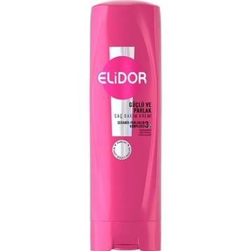 Elidor Güçlü ve Parlak 3x350 ml Saç Bakım Kremi