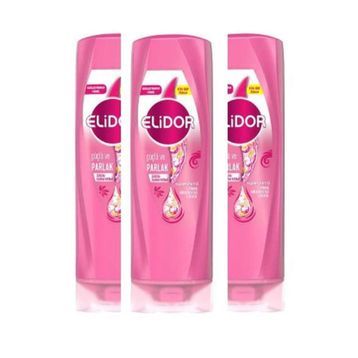 Elidor Güçlü ve Parlak 3x350 ml Saç Bakım Kremi