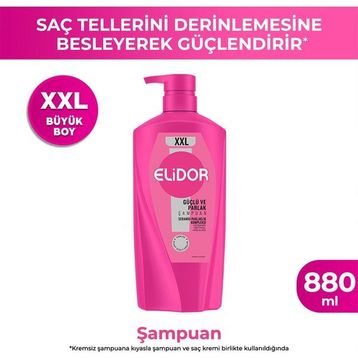 Elidor Güçlü ve Parlak 880 ml Şampuan