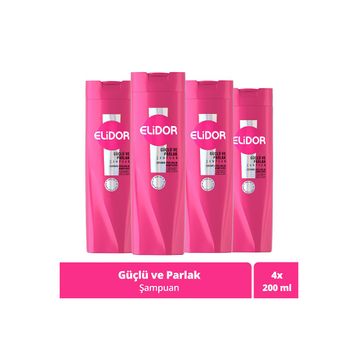 Elidor Superblend 4x200 ml Güçlü ve Parlak Saç Bakım Şampuanı
