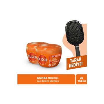 Elidor Superblend Anında Onarıcı C Vitamini Keratin Seramid 2x160 ml Saç Bakım Maskesi