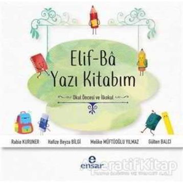Elif Ba Yazı Kitabım Gülten Balcı Ensar Neşriyat