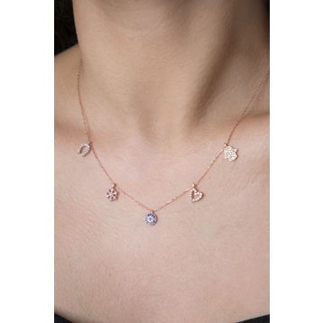 Elika PP2257 Şans 925 Ayar Gümüş Kolye