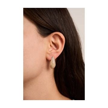 Elika Silver Kadın Damla Model Bijuteri Küpe