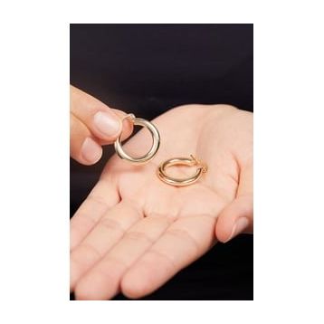 Elika Silver Kadın Halka Model Bijuteri Küpe