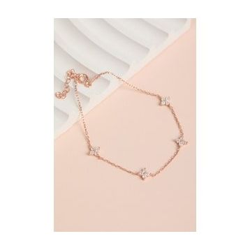 Elika Silver Minimal 925 Ayar Gümüş Kadın Bileklik