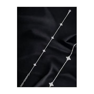 Elika Silver Minimal 925 Ayar Gümüş Kadın Bileklik