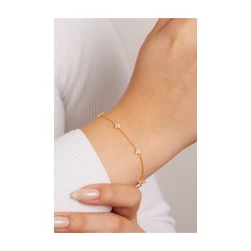Elika Silver Minimal 925 Ayar Gümüş Kadın Bileklik