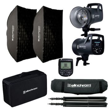Elinchrom ELC 500/500 TTL Sony Kit 2 Flaşlar