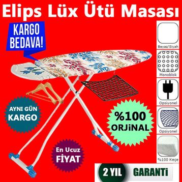 Elips Lüx Ütü Masası