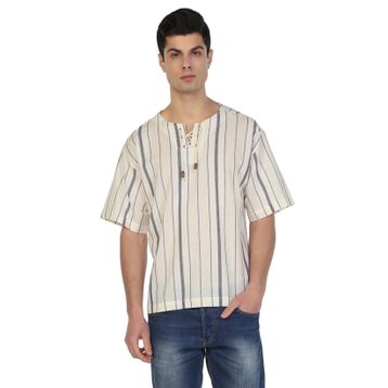 Eliş Şile Bezi 3069 Koyu Petrol Kısa Kol Zımbalı Erkek T-Shirt