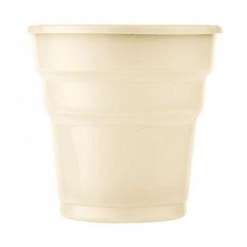 Elit Parti Krem Plastik 25 Adet Bardak